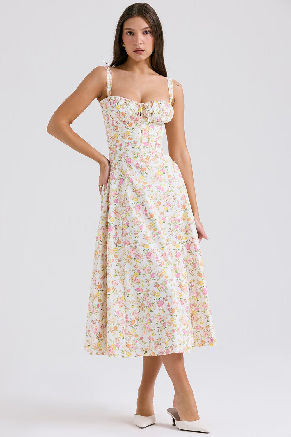 🔥 House of CB® Carmen Dress – Ultra-Feminine Romance | Major Sale Now On!