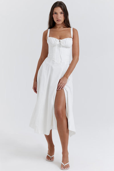 🔥 House of CB® Carmen Dress – Ultra-Feminine Romance | Major Sale Now On!