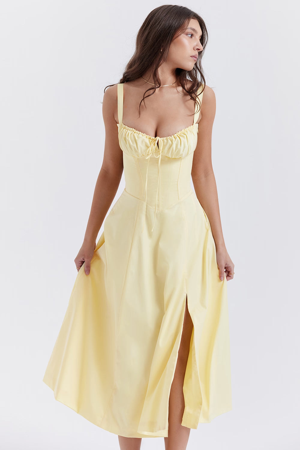 🔥 House of CB® Carmen Dress – Ultra-Feminine Romance | Major Sale Now On!